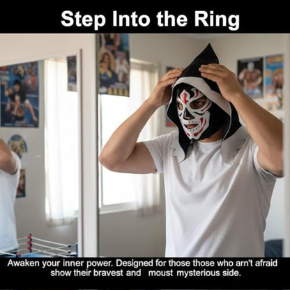 Artisans Bazaar Mexican Custume Wear Masks Luchador Mexicano Wrestling Masks Foamy Material for Men & Women Lucha Libre Adult - style: La Parka