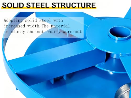 Cable Drum Roller, Heavy Duty Cable Caddy, Wire Unwinder Dispenser, Cable Turntable for Drum, Φ22.8in
