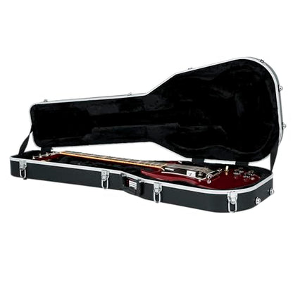 Gator Cases Lightweight ABS Molded Hardshell Case for SG Style Guitars, (GC-SG) - style: Sg