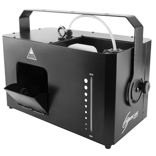 CHAUVET DJ – Hurricane Haze 4D Low Profile Hazer | Adjustable Scoop Direction Control | Wired Timer Remote & Built In Dmx Operation | High Output Low Noise Fan | Small Footprint Placement