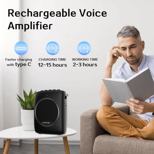 Ultra Portable Voice Amplifier Microphone and Speaker Set S309