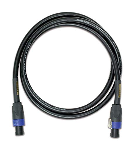 Mogami GOLD SPEAKER SO-03 Amplifier-to-Cabinet Speaker Cable, Neutrik speakON Male Plugs, 4-Pole, Gold Contacts, Straight Connectors, 3 Foot - size: 3 Foot
