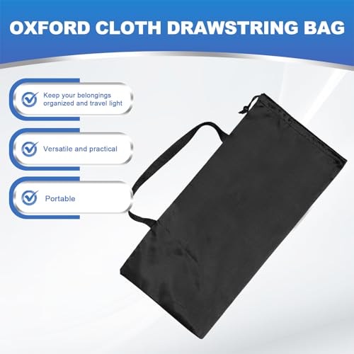 PATIKIL 22 x 10 Inch Tripod Carrying Case, 2 Pack Camera Tripod Carrying Bags Oxford Cloth Padded Bag for Camera Gear Mic Light Stand Sheet Music Photography Accessories, Black - size: 22 x 10 Inch
