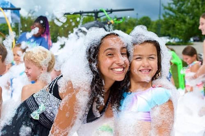 LANGXUN 2026 Upgrade Foam Machine for Party, 1200W High Power Foam Maker Cannon Bubble Machine, Outdoor Summer Pool Party Water Toys for Birthdays Hoilday Celebrations and Backyard Events - color: Green