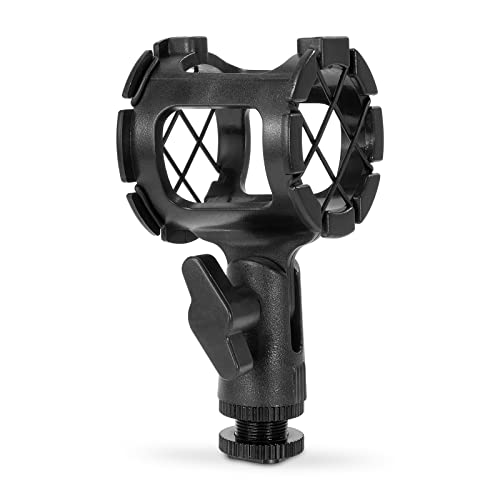 SmallRig Microphone Shock Mount Cold Shoe Pinch for Camera Shoe Boompole | Compatible with camera shoe mounts and boompoles - size: 55x50x121mm