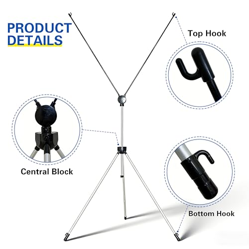 Adjustable X Banner Stand 24"x63" to 30"x72" 1 PACK ,Reinforced One Piece Top Bar, Portable Aluminum X Frame Display with Carry Bag for Trade Shows & Events (STAND ONLY)