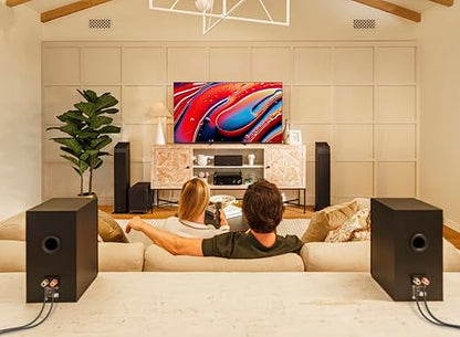 Sony SS-CS5M2 3-Way 3-Driver Hi-Res Compact Bookshelf Speakers (Pair) | CS Speaker Home Theater Series, 5.12-inch Woofer, High Precision Tweeters, Hi-Res Audio, Premium Componentry - style: Bookshelf Speakers (Pair)