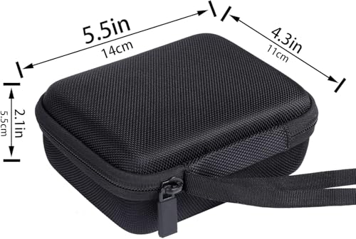 co2CREA Case for Xvive U3 U3C Microphone System Transmitter and Receiver | Travel Protection, Soft Anti-Static Lining, Hard EVA Shell, Shockproof Dustproof Water Resistant - size: for Xvive U3
