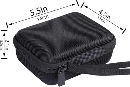 co2CREA Case for Xvive U3 U3C Microphone System Transmitter and Receiver | Travel Protection, Soft Anti-Static Lining, Hard EVA Shell, Shockproof Dustproof Water Resistant - size: for Xvive U3
