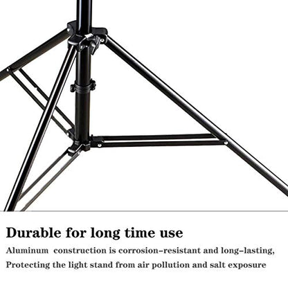 Godox 149 Inches Heavy Duty Aluminum Photography Light Tripod Stand for Aputure Ls60W 300D II Godox SL-60W SL-150II FV150 FV200 AD300PRO AD400PRO Studio Photography Lighting | Compatible with Aputure 200D 300D Godox SL60W SL150WII AD300Pro AD400Pro Studio