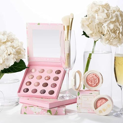 LAURA GELLER Makeup Brushes - Dual-Ended Eyeshadow Brush, Limited Edition Draper James Design - style: 23 Dual-Ended Eyeshadow Brush (Limited Edition)