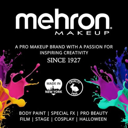 Mehron Makeup Paradise AQ Prisma Blendset - TWIST | Professional Face & Body Paint Makeup. Perfect for Easy Color Blending. Vegan, Cruelty-Free, & Made in USA. - color: Twist