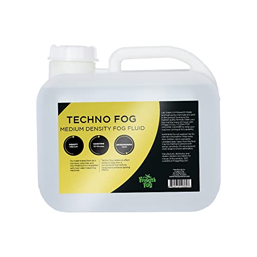 Techno Fog - DJ Party Club & Mix - Premium Quality Fog Juice - 2.5 Gallon Square - For DJs, Venues, Photography - size: 2.5 Gallon Square