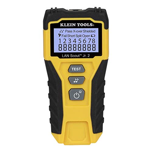 Klein Tools VDV500-820 Cable Tracer with Probe Tone Pro Kit & VDV526-200 Cable Tester, LAN Scout Jr. 2 Ethernet Cable Tester for CAT 5e, CAT 6/6A Cables with RJ45 Connections - style: Tone & Probe PRO Kit