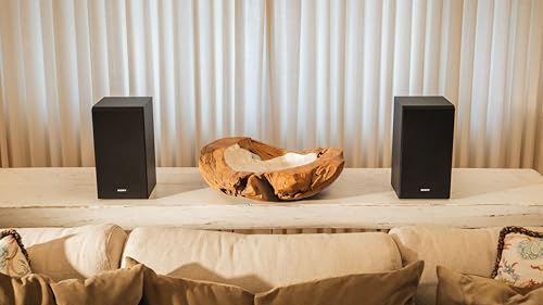 Sony SS-CS5M2 3-Way 3-Driver Hi-Res Compact Bookshelf Speakers (Pair) | CS Speaker Home Theater Series, 5.12-inch Woofer, High Precision Tweeters, Hi-Res Audio, Premium Componentry - style: Bookshelf Speakers (Pair)