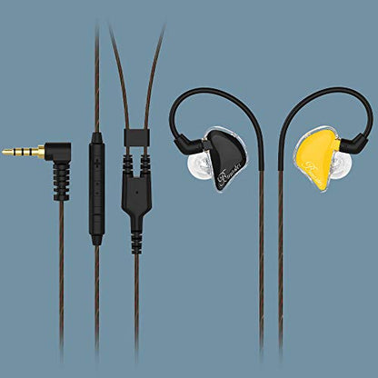 BASN Bmaster in Ear Monitor, Hybrid Triple Drivers Drummer IEM Headphones - color: Golden/Black