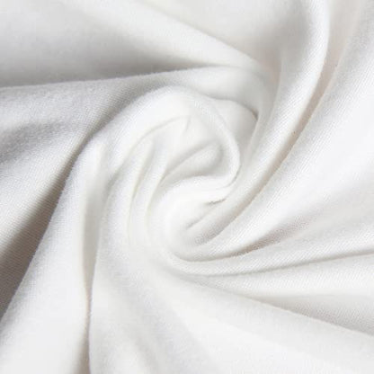White 10"/12"/15" PA DJ Speaker Cover Scrim 2PCS Stretchy Speaker Cover for Wedding Church Club (RSC128W)