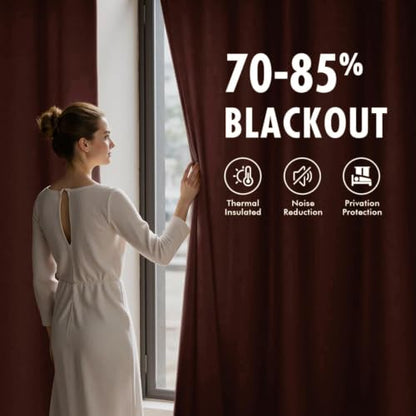 MIULEE Dusty Rose Velvet Curtains 63 Inch Long 2 Panels, W40 x L63 | Luxury Super Soft, Thermal Insulated, Room Darkening Drapes, Rod Pocket Design, Window Curtains for Bedroom Living Room - color: Dusty Rose, size: 40"W x 63"L (Pack of 2)