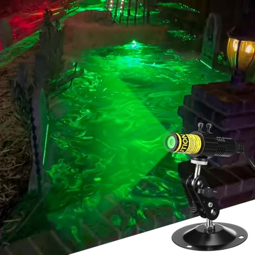Aurelema 1 Pack Green Laser Halloween Module Generator with Timer,Green - color: Green