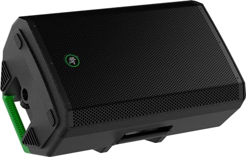 Audiosavings Bundle: (1) Mackie Thrash215 15" 1300W Powered Active DJ PA Speaker Thrash 215 Bundle with (1) Rockville RCXFM20E-B 20 Foot Female to Male XLR Mic Cable Black 100% Copper (2 Item)