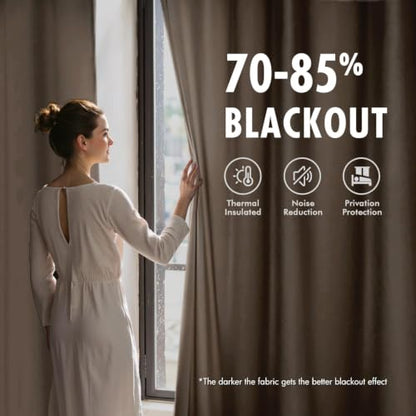 MIULEE Camel Beige Velvet Curtains 84 Inch Long 2 Panels, W40 x L84 | Luxury Super Soft, Thermal Insulated, Room Darkening Drapes, Rod Pocket Design, Window Curtains for Bedroom Living Room - color: Camel Beige, size: 40"W x 84"L (Pack of 2)