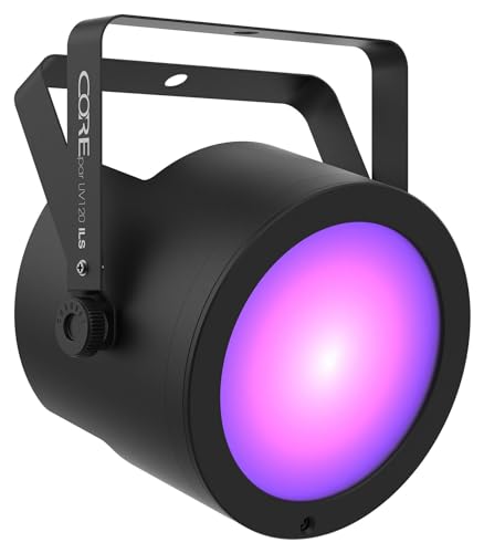 Audiosavings Bundle: (10) Chauvet DJ COREpar UV 120 ILS UV COB LED D-Fi USB DMX Par Can Wash Lights (10 Items)