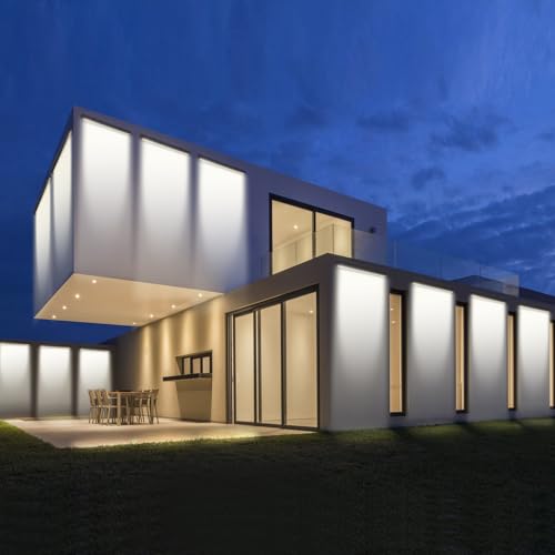 36W LED Wall Washer Lights, 4000K Neutural White Linear Flood Light, 3.2ft/40 120V LED Light Bar, IP65 Waterproof Outdoor LED Wall Washer Lights for Landscape, Church, Ads, Yard, Garden - color: 4000K Neutral White