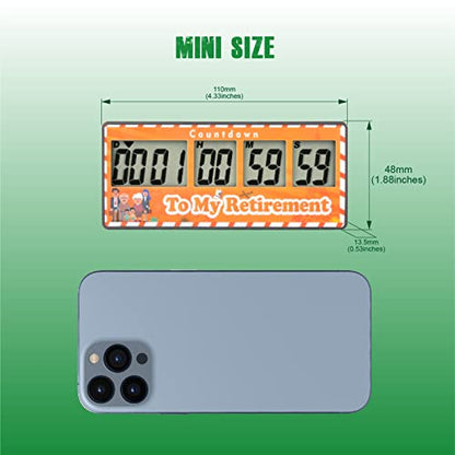 YOOREAL Digital Kitchen Timer,Retirement Countdown Timer 9999 Days,Magnet | Loud Alarm,Tracks Wedding Vacation Working Cooking Baby birth (yellow) - color: Yellow