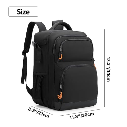 PGmoon DJ Mixer Case Compatible with Mackie ProFX8v2/Yamaha MG10XU | Compatible with Behringer Q1202USB/TC-Helicon GoXLR and More Mixers, Audio Mixer Backpack with Multi-Pockets for Equipment