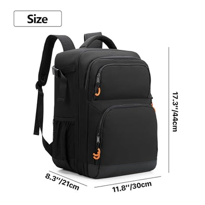 PGmoon DJ Mixer Case Compatible with Mackie ProFX8v2/Yamaha MG10XU | Compatible with Behringer Q1202USB/TC-Helicon GoXLR and More Mixers, Audio Mixer Backpack with Multi-Pockets for Equipment