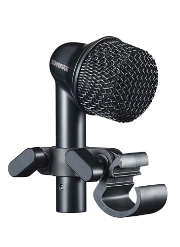 Shure Nexadyne 6 Tom/Snare Drum Microphone with Revonic Technology - Supercardioid Dynamic Mic for Pro Performance, Enhanced Isolation & Noise Reduction, Dual-Engine Transducers, Single (NXN6) | Supercardioid Dynamic Mic for Pro Performance, Enhanced Isol