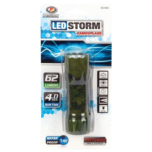 Performance Tool W2483 Storm 65 Lumen Camo Composite Flashlight - style: 62lm Composite - Camo 1pk