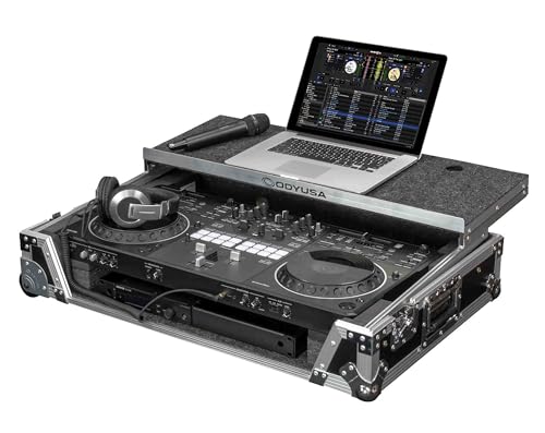 ODYSSEY FRDDJREV5GPW1U Pioneer DJ DDJ-REV5 1U Flight Case with Wheels - size: 34.25" x 22" x 9.75"