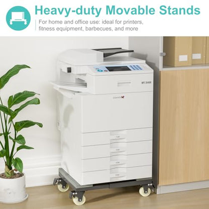 Heavy Duty Furniture Moving Dolly - Adjustable Furniture Movers with 4 Swivel Casters Wheels, Small Wood & Metal Floor Flat Dollies Cart, One Pack - size: 21"-1 PC