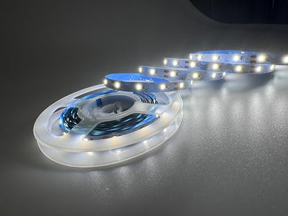 tento Makeup Mirror Lights Lumiere Pour miror 13ft/4M Bendable NO Need to Cut Vanity Lighting Cloakroom Adjustable Flexible Strip Light Table Set with Dimmer and Power Supply Mirror Not Included