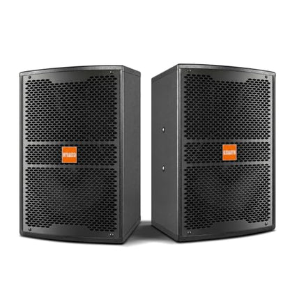 12" Passive Speaker Pair, 800W Peak Power 2-Way Karaoke Speakers, 8 Ohms for Crystal-Clear Vocals, Home Entertainment, DJ, and PA Audio; Requires an Amplifier or Receiver - size: 12 inch