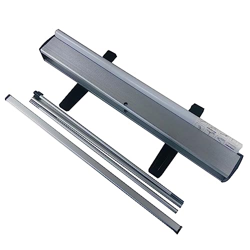 NANYANG 31 ½"x80 Heavy Duty Retractable Roll Up Banner Stand，for business trade show,store sign display Stand with Padded Canvas Bag (Stand Only) - size: 31 ½"x80"