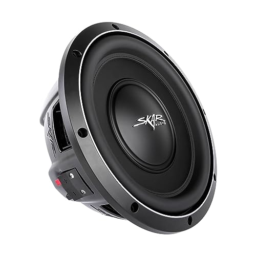 Skar Audio VS-10 D4 10" 1000W Max Power Dual 4 Ohm Shallow Mount Car Subwoofer - size: 10-Inch, style: Dual 4 Ohm