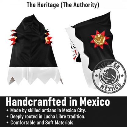 Artisans Bazaar Mexican Custume Wear Masks Luchador Mexicano Wrestling Masks Foamy Material for Men & Women Lucha Libre Adult - style: La Parka
