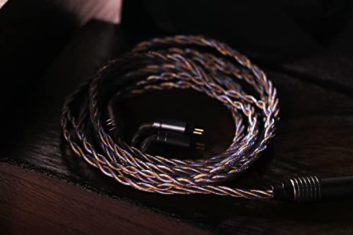 Linsoul Tripowin Zoe 4-Core Hybrid Litz IEM Upgrade Replacement IEM Cable - size: 2pin, style: 4.4mm