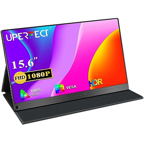 UPERFECT Portable Monitor, 15.6" IPS 1920X1080 FHD Eye Care Travel Screen - size: 15.6