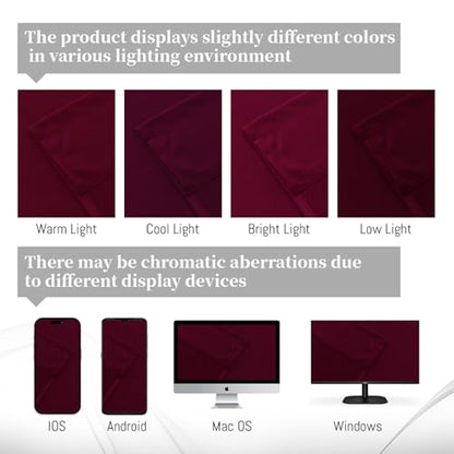 Yakamok Wine Red Room Darkening Velvet Curtains 84 Inch Long Living Room | Luxury soft velvet, 2 panels 52x84 inch,bedroom study, window drapes rod pocket,light blocking,Thermal Insulated - color: Wine Red, size: 52"W x 84"L (Pack of 2)