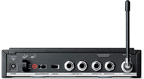 Shure PSM300 P3TRA215CL Pro Wireless in-Ear Personal Monitoring System with SE215-CL Earphones | SE215-CL Earphones - size: Single, style: G20 Band (488-512 MHz)