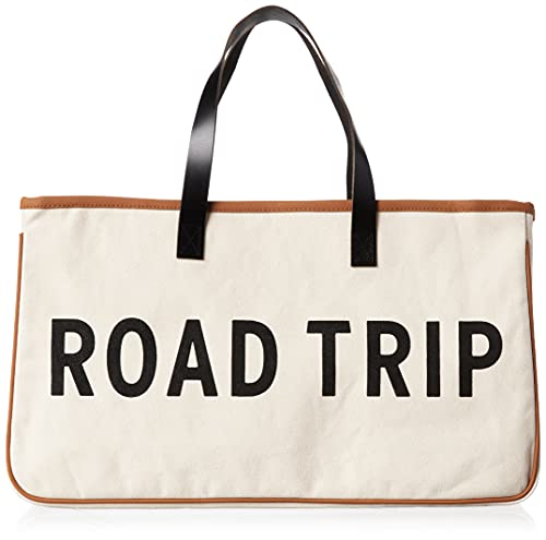 Santa Barbara Design Studio Tote Bag For Women Hold Everything 100% Cotton Canvas Shoulder Bag, Large, Road Trip - color: Road Trip