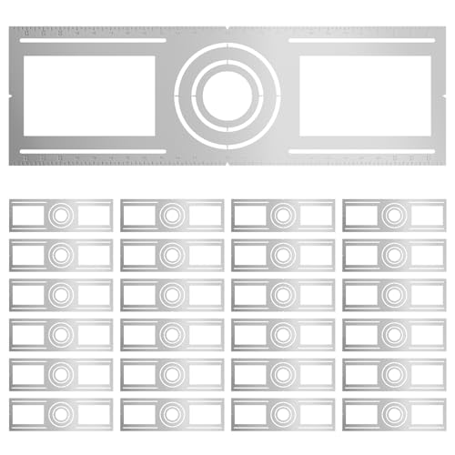 Amico 24 Pack 26 Inch New Construction Mounting Plate, Wafer Light Bracket - size: 26 Inch