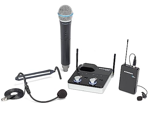 Samson Concert 288m All-In-One Wireless System (D Band), Ambidextrous (C288MALL-D) - style: All-In-One System Band D
