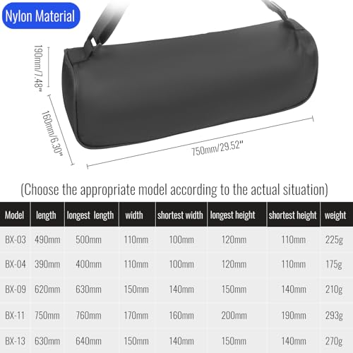 Tripod Carrying Case - 29.92 in x 6.69 in x 7.87 in - 600D Oxford Tripod Carrying Case Bag with Strap for Light Stands, Boom Stand, Tripod - size: 29.92 in x 6.69 in x 7.87 in