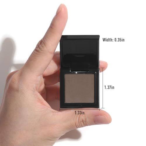 UCANBE Cocoa Brown Shimmer Single Matte Eyeshadow, Mini Eye Shadow Powder Makeup Palette for Natural & Smoky Eye Looks, Highly Pigmented Professional Long-Lasting Waterproof Blendable - color: 26 Cocoa Shimmer