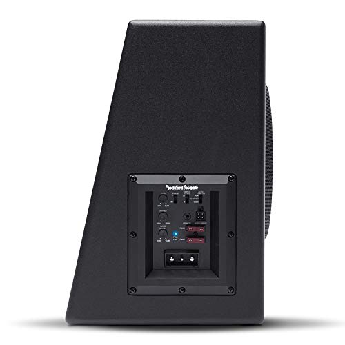 Rockford Fosgate Punch P300-10 Amplified 10" Subwoofer in Enclosure | All-in-One, Single Sub, Sealed and Powered by an Internal 300-Watt Amplifier - size: 10 Inches