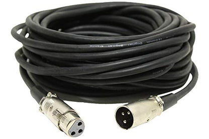 (8) Chauvet DMX3P10FT 10 Foot Male to Female 3 Pin DMX Lighting Cable
